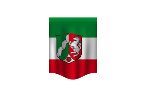 North Rhine-Westphalia Flag Banner flag