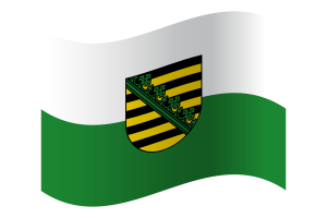 Flaga Saksonii flag