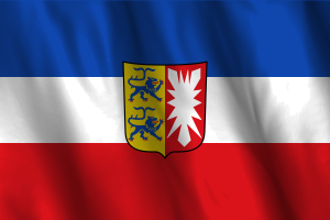 National Flag of Schleswig-Holstein flag