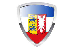 Schleswig-Holstein Shield Flag flag