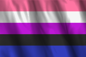 National Flag of Gender Fluid flag