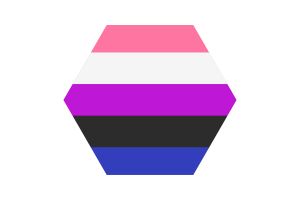Gender Fluid Flag Vector Free | SVG and PNG flag