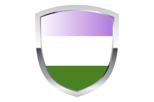 National Flag of Genderqueer Clipart flag