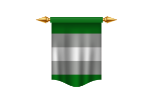 Greyromantic Flag Royal Banner flag