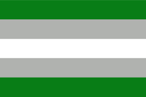 Flag of Greyromantic flag