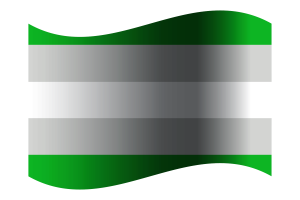 Greyromantic Flag flag