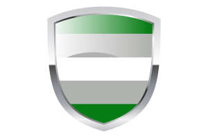 National Flag of Greyromantic Clipart flag