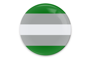 Greyromantic Flag Vector Art flag