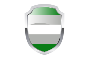 Greyromantic Shield Logo flag