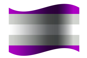 Flaga greyromantyczna flag