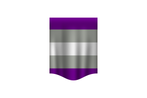 Baner flagi greyromantycznej flag