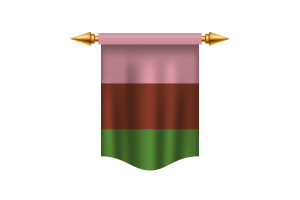 Gynosexual Flag Royal Banner flag