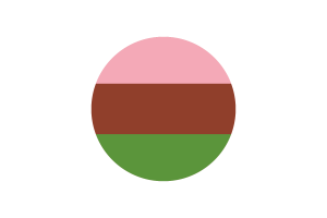 Gynosexual Flag Circle Vector Free flag