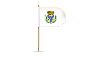 Sherbrooke Flag for Desk, Table flag