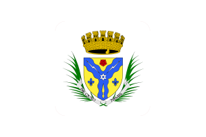 Sherbrooke Flag Square Rounded Shape flag