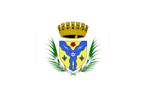 Sherbrooke Flag Rounded Hexagon Shape flag