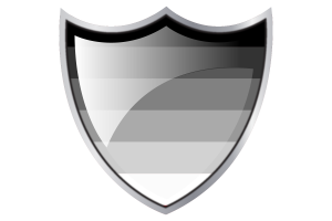Shield with Flag of Gynosexual flag