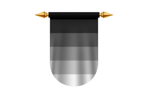 Gynosexual Flag Emblem Vector Images flag