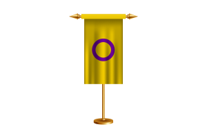 Intersex Ceremonial Flag Vector Free flag