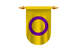 Intersex Flag Emblem Vector Images flag