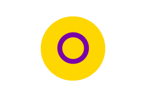 Intersex Flag Circle Vector Free flag