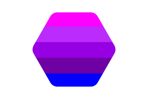 Jennifer Pellinen's Transgender Flag Vector Illustration flag