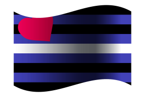 Leather pride Flag flag