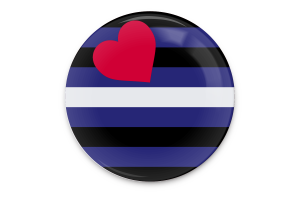 Leather pride Flag Vector Art flag