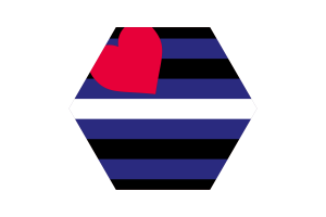 Leather pride Flag Vector Free | SVG and PNG flag