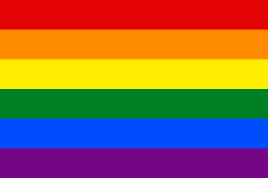 Flagge von LGBT flag