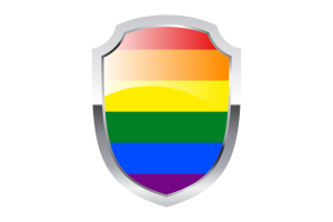 LGBT Schildlogo flag