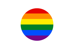 LGBT-Flagge Kreis Vektor kostenlos flag