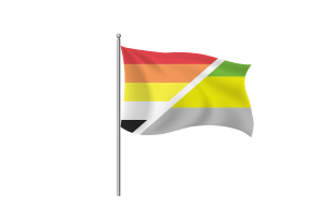 Lithromantic Flag symbol flag