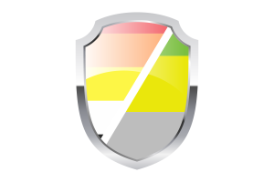 Lithromantic Shield Logo flag