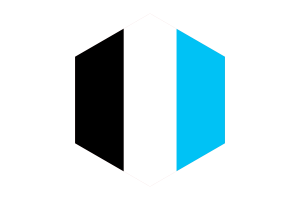 Mascic Flag Hexagon Shape flag
