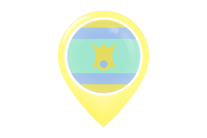 Nofinsexual Flag Map Pin Icon flag