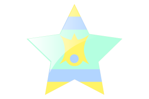 Nofinsexual Flag Star Icon flag