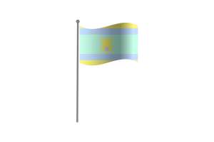 Waving Flag of Nofinsexual flag