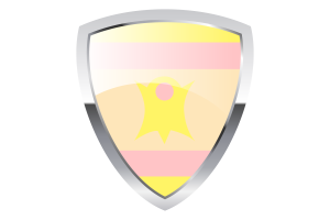 Nominsexual Shield Flag flag