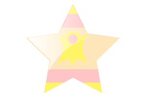 Nominsexual Flag Star Icon flag
