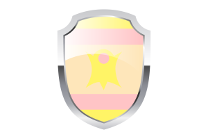 Nominsexual Shield Logo flag