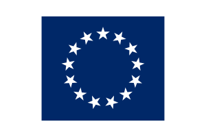 Emblem of Betsy Ross flag