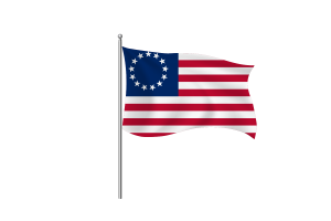 Betsy Ross Flag Clipart flag