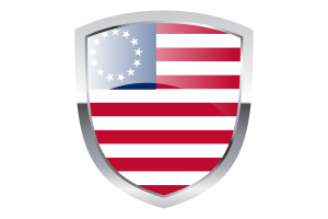 National Flag of Betsy Ross Clipart flag