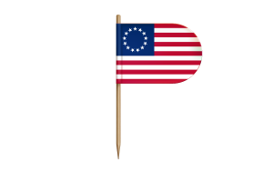 Betsy Ross Flag for Desk, Table flag