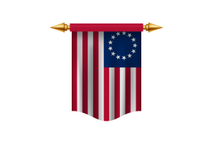 Betsy Ross Flag Royal Banner flag