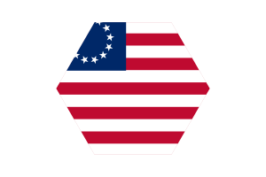 Betsy Ross Flag Vector Free | SVG and PNG flag