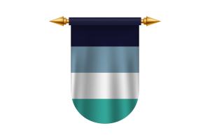 Oriented Aroace Flag Emblem Vector Images flag