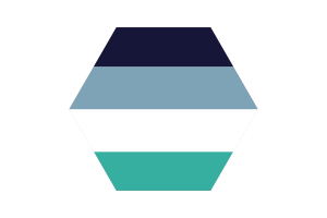 Oriented Aroace Flag Vector Free | SVG and PNG flag