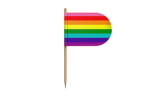 Rainbow Flag for Desk, Table flag